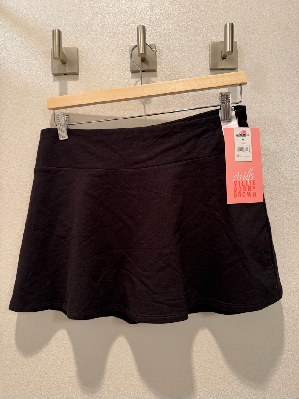 Black Mini Skater Skirt